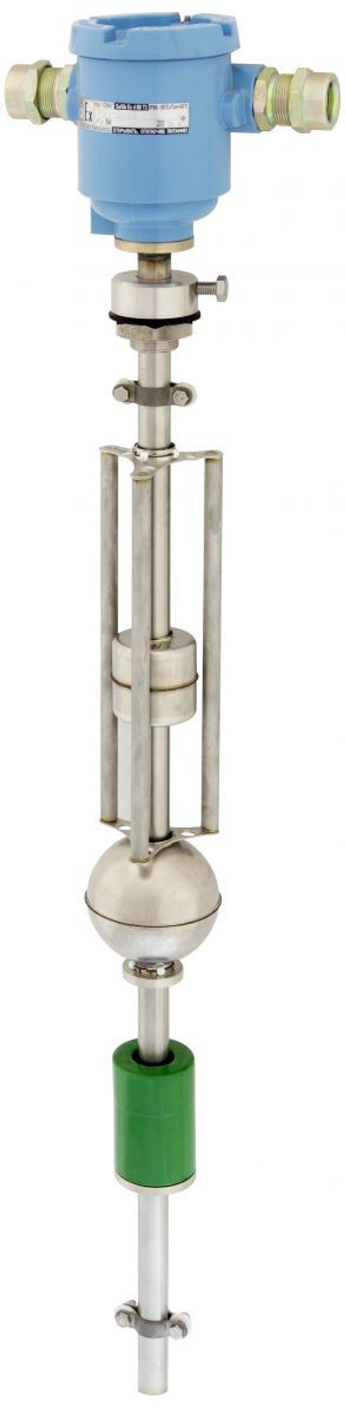 Magnetic float converter PMP-201E-UKM10-Fl.2-80-25/R-Ln2500-D49x49xd20-NZh-Ts-D78x318xd19-D48x80xd21-RS-930-4t-Modbus, primary verification