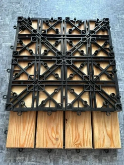 Садовый паркет (модульное покрытие) из лиственницы 11шт