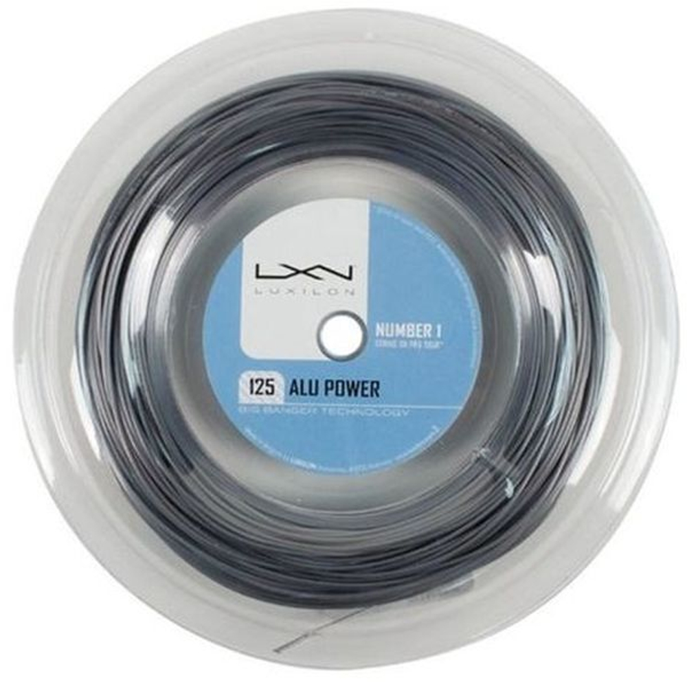 Струны теннисные Luxilon Big Banger Alu Power Silver 125 (220 m)