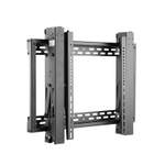 ErgoFount BWM-06-46T Модульное настенное выдвижное крепление для видеостен из дисплеев диагональю 45–70'' (push in – pop out), черное