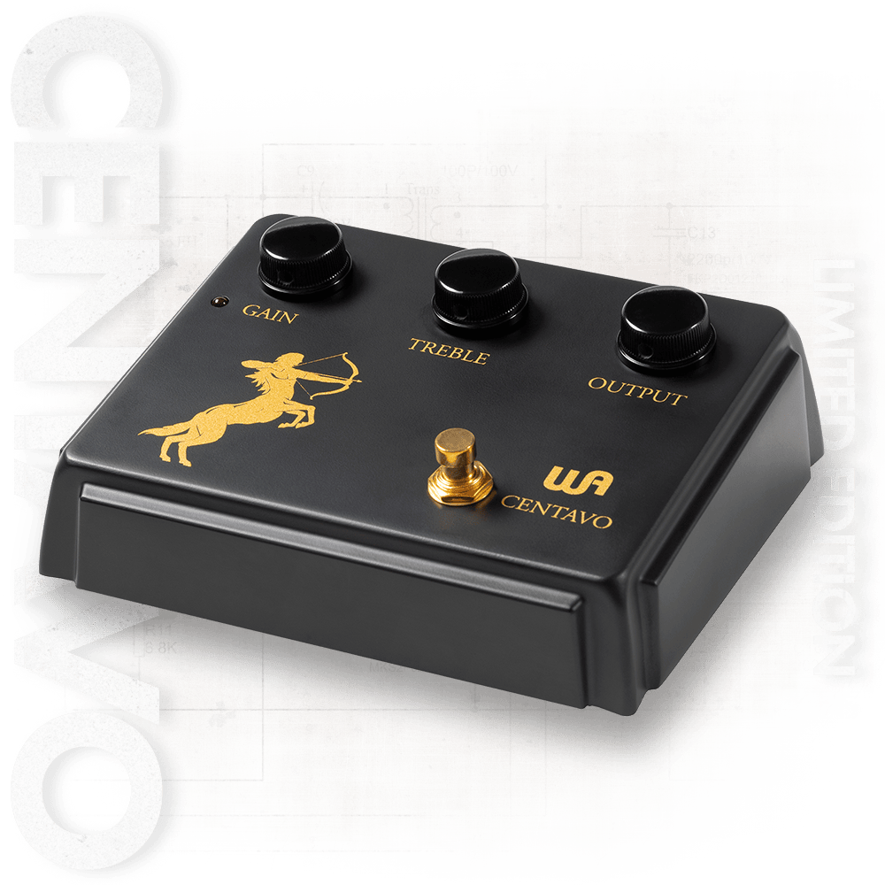 Warm Audio WA-CVB Centavo Black Out Overdrive Pedal