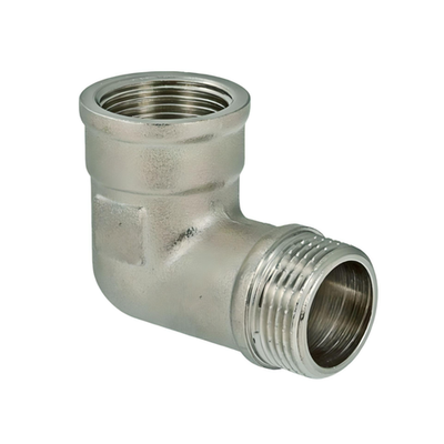 ViEiR Уголок переходной 1"ВР-1/2"НР, никелированная латунь (LFHN35)