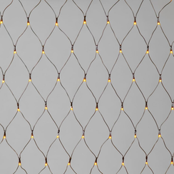 Светодиодная Сетка 2*3 м., 24V, 384 желтых LED, провод чёрный ПВХ, IP54, LTC (NTL384M-11-1Y)