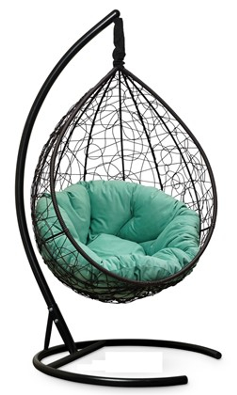 Кресло подвесное Sevilla verde velour (SEV-4 304)