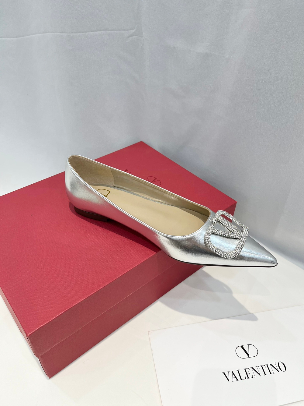 Valentino Vlogo Ballet Flat