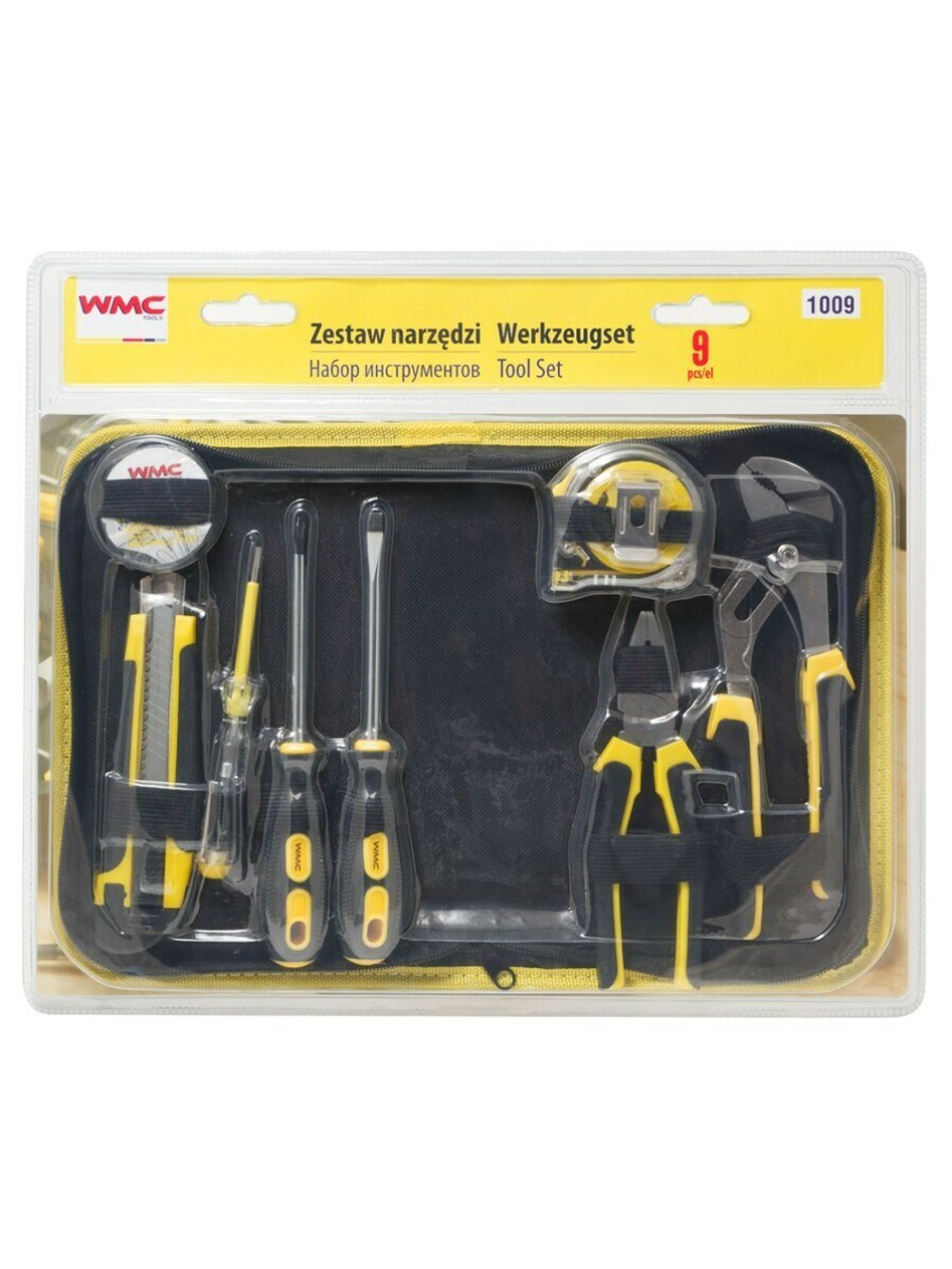 Набор инструментов 9пр, в сумке WMC TOOLS WMC-1009 набор
