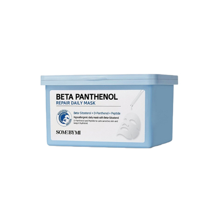 SOME BY MI BETA PANTHENOL REPAIR DAILY MASK Ежедневная восстанавливающая маска с бета-пантенолом 30шт
