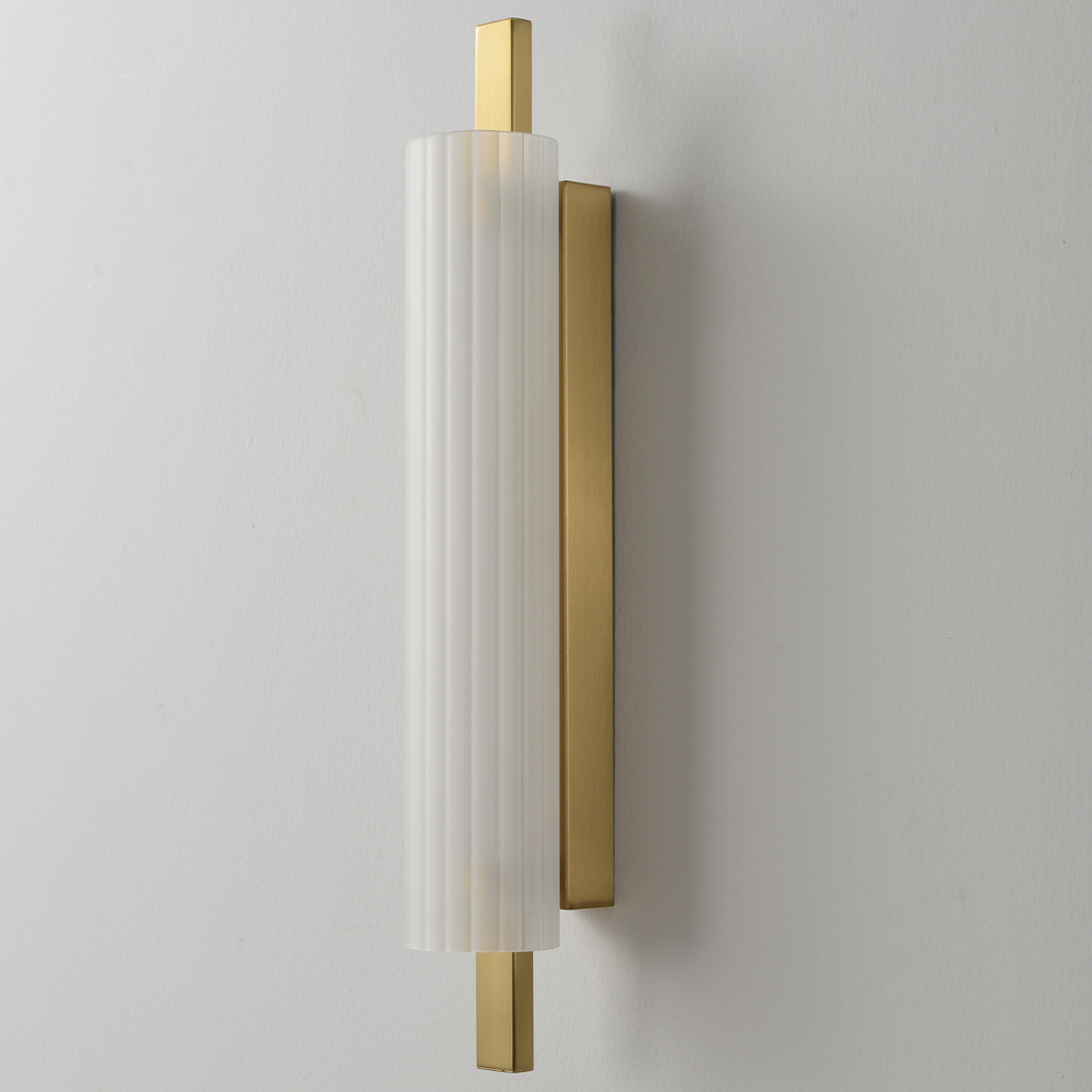 Бра Crystal Lux TUNNEL AP10 LED BRASS