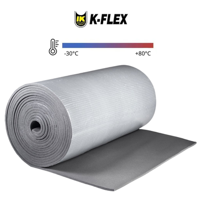 Рулон теплоизоляции из вспененного каучука самоклеящийся для воздуховодов K-FLEX AIR AD