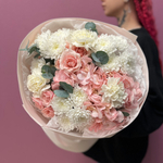 Букет "Сердце в лепестках" #35