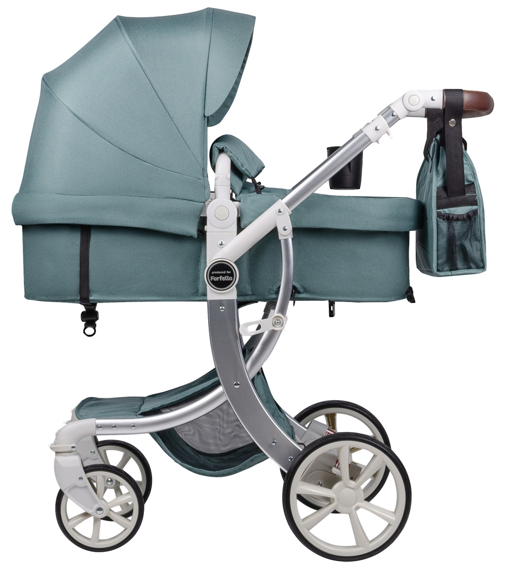 Коляска трансформер Aimile New Pearl (Изумрудный NDP-2)