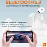 Наушники беспроводные Xiaomi Redmi Buds 4 Lite (M2231E1) RU, черный