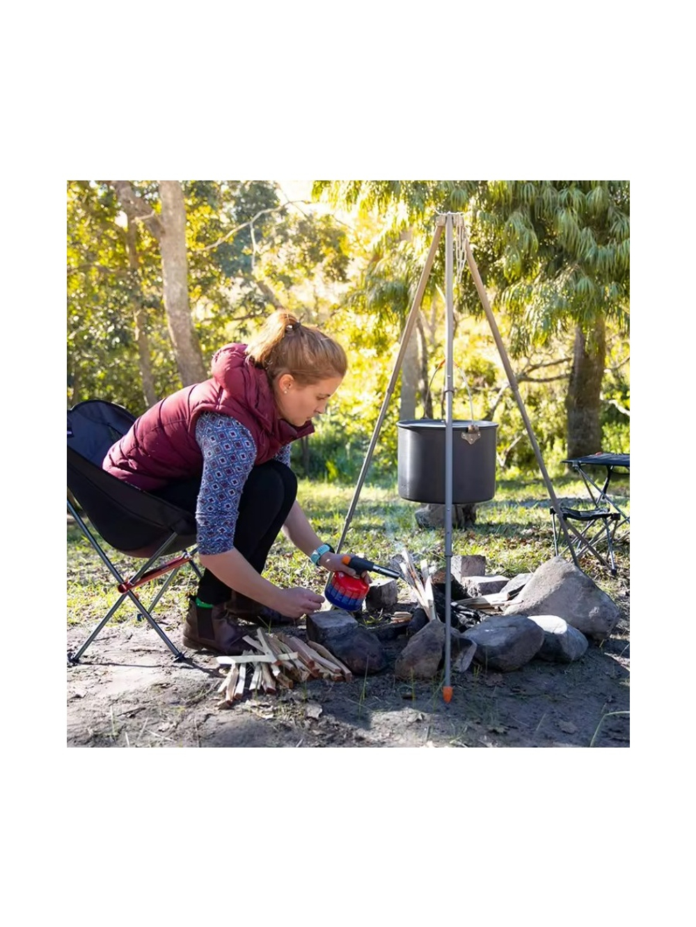 Котелок туристический Naturehike 10 л, алюминий