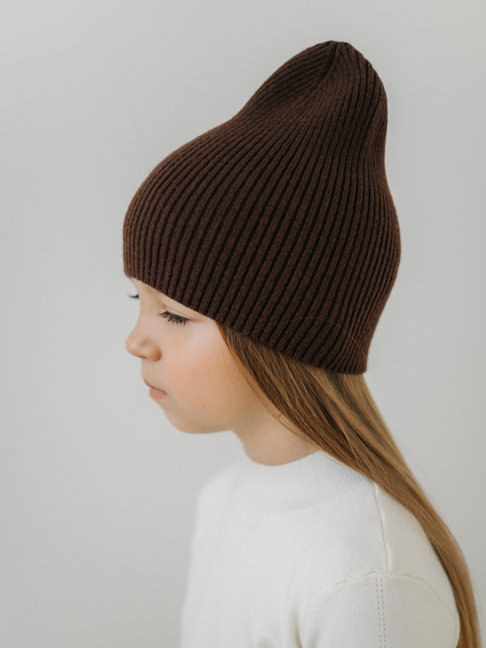 Шапка-бини, Коричневый