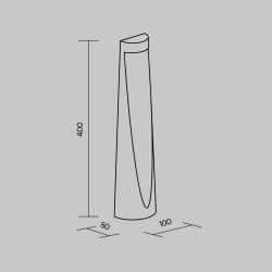 Ландшафтный светильник Maytoni Konus O463FL-L7GF3K