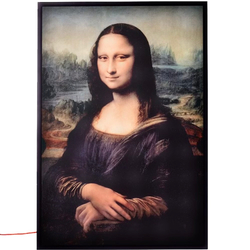 Virgil Abloh x IKEA Markerad Backlit Mona Lisa Backlit Artwork