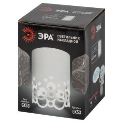 Светильник настенно-потолочный спот ЭРА OL49 WH GX53 IP20 белый