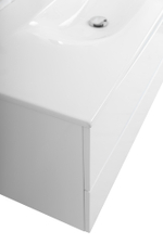 Тумба с раковиной подвесная BelBagno MARINO-CER-N-1200-2C-SO-BO-P Bianco Opaco, раковина белая BB-8099-120