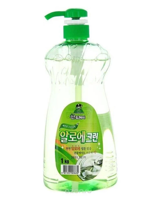 "Sandokkaebi" средство д\мытья посуды алоэ ,1 кг