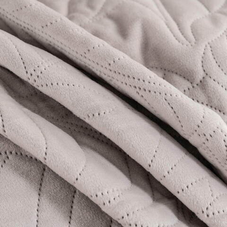 Покрывало 160х220 и наволочка 50х70 Sofi De MarkO Мелисса светло-серое