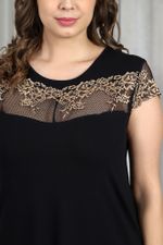 Ночная сорочка Мелинда-1 Виотекс ЧЁРНЫЙ