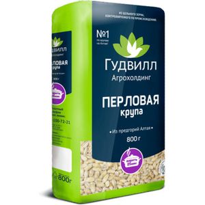 КРУПА ПЕРЛОВАЯ ГОСТ №1 ГУДВИЛЛ 800ГР
