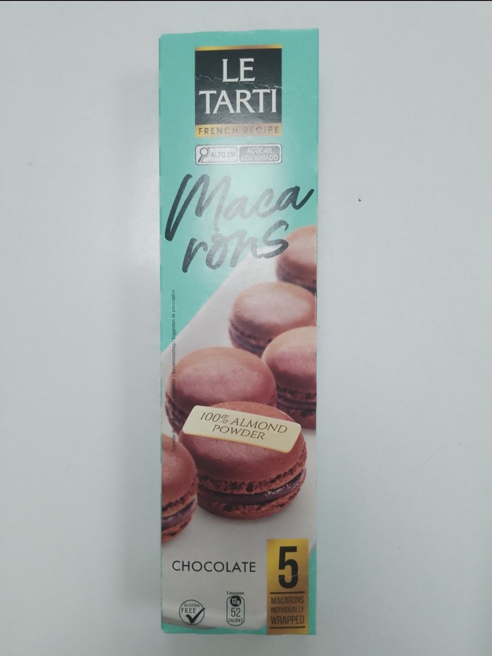 Macarons Čokolada