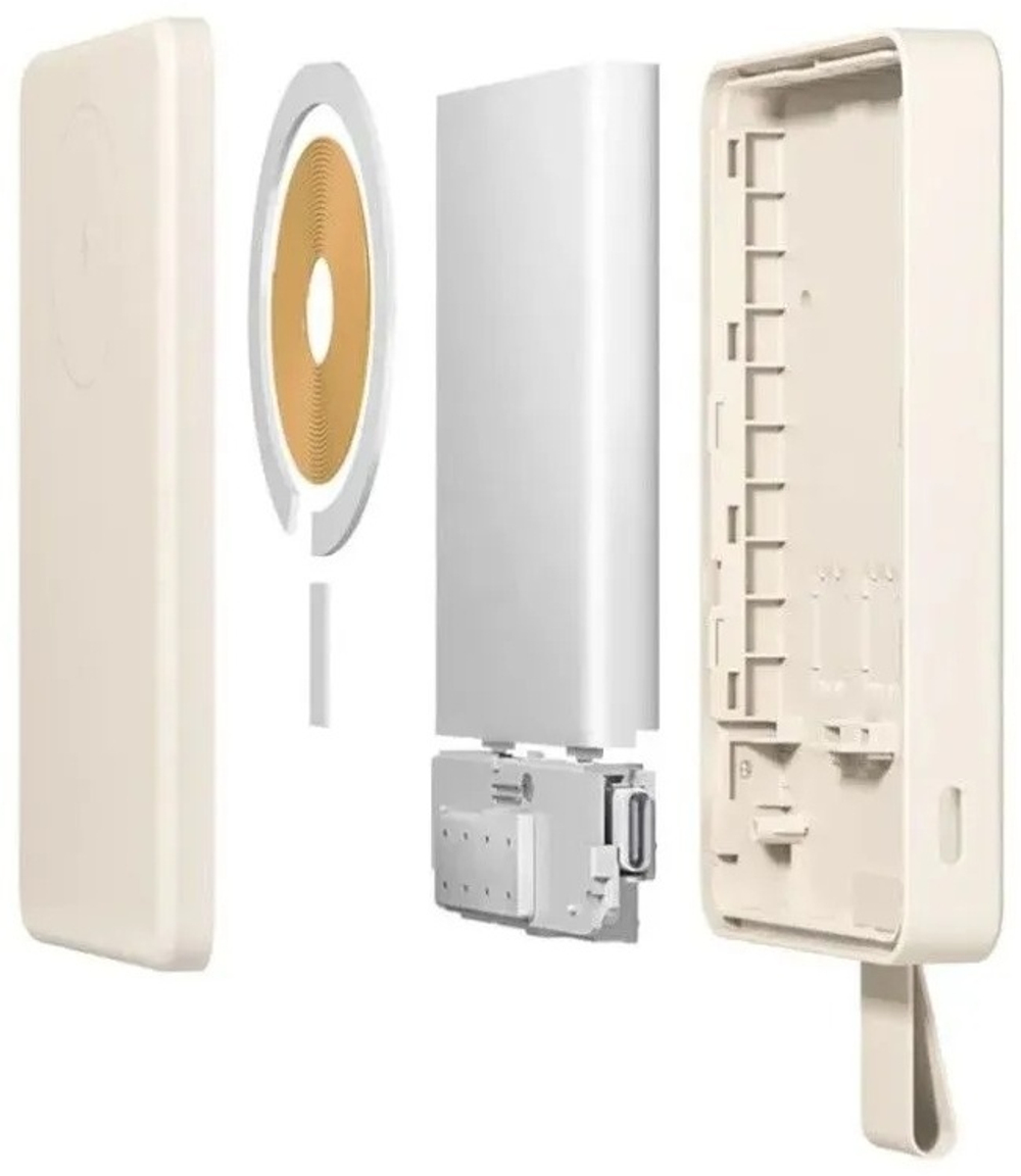 Внешний аккумулятор Xiaomi WPB0620MI 6000 мАч бежевый