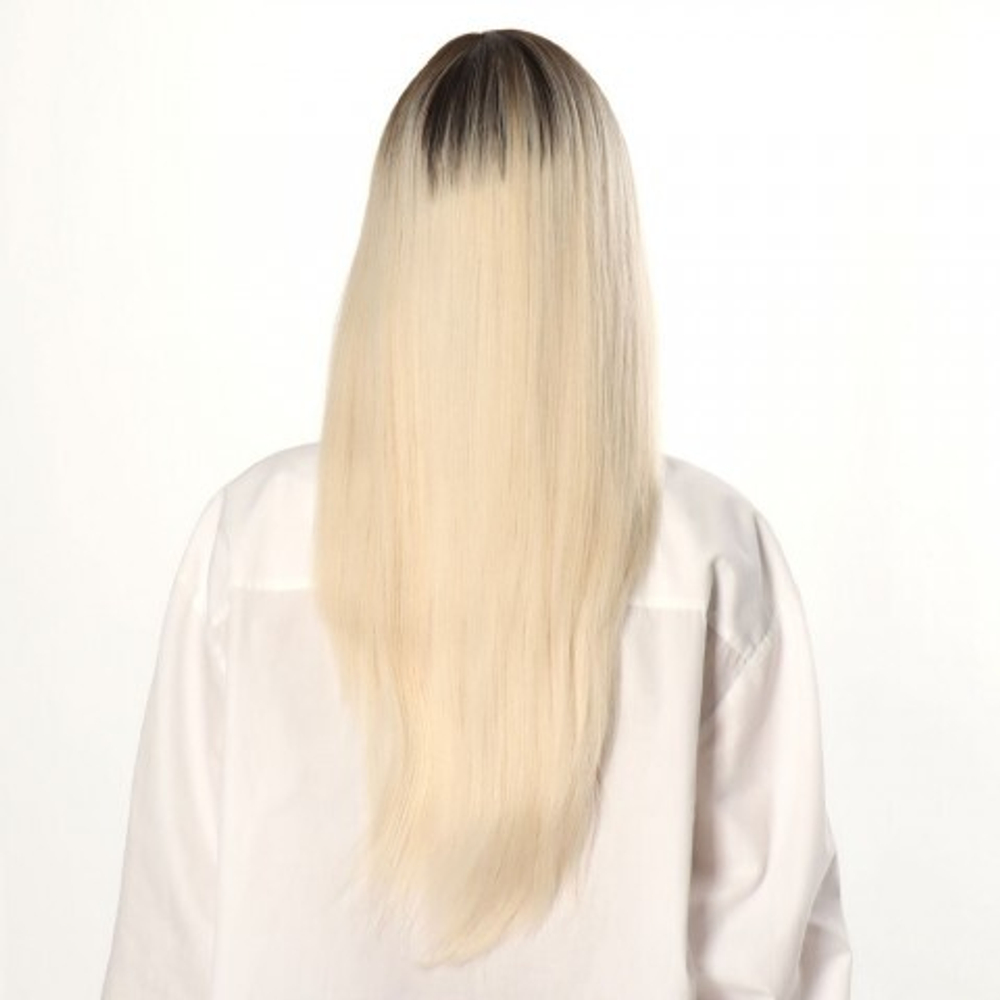 Парик искусственный, 60 см, цвет русый/блонд