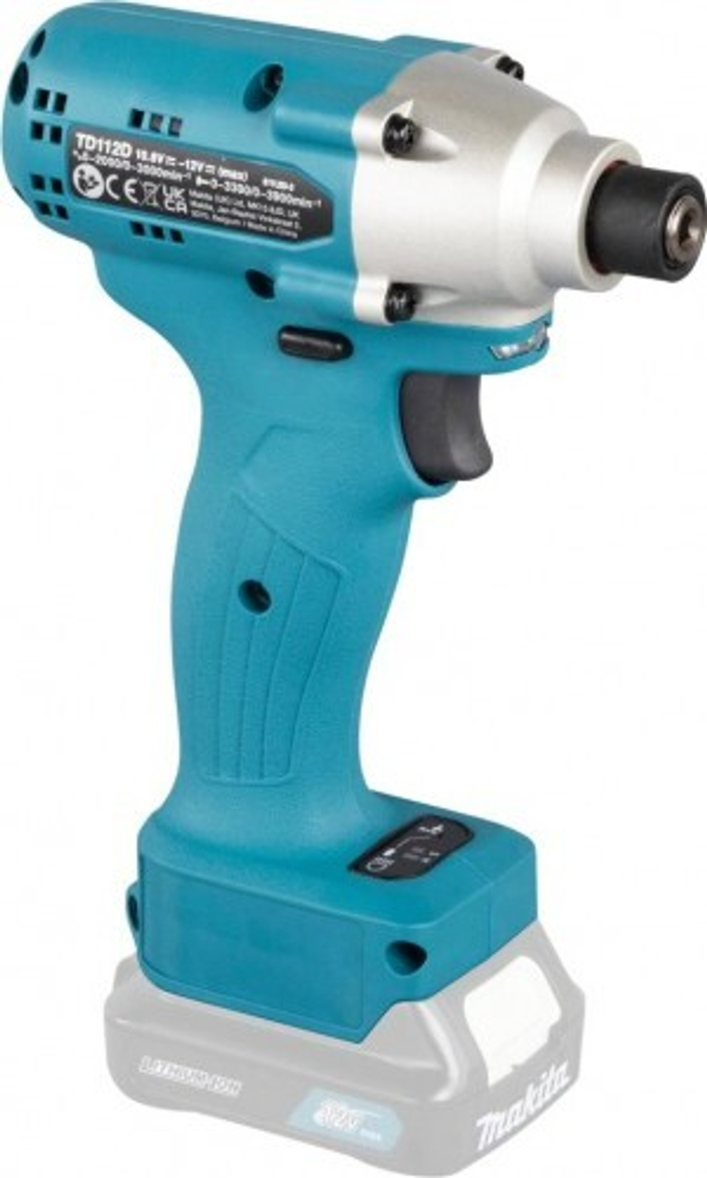 Шуруповерт аккумуляторный MAKITA TD112DMZ CXT 12В BL ударный, бесщет., без АКБ и З/У