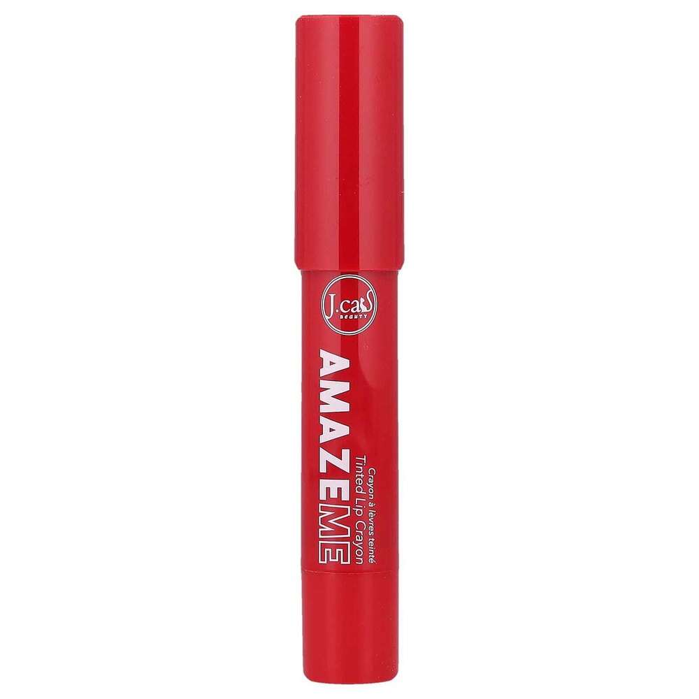 J.Cat Beauty, Amaze Me, оттеночный мелок для губ, AMC107, 2 слова Simply Amazing, 4 г (0,14 унции)