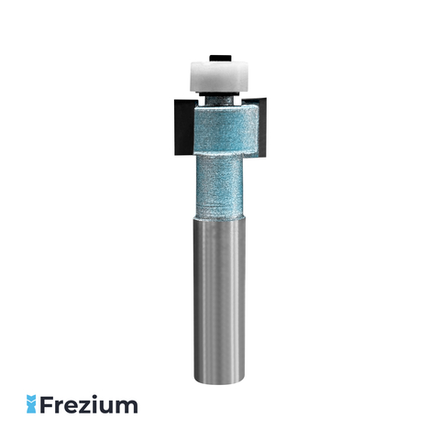 Фреза для паза под инкрустацию по искусственному камню и дереву "Frezium" (22.2x12x12,7x4,8x74; INC-222-12)