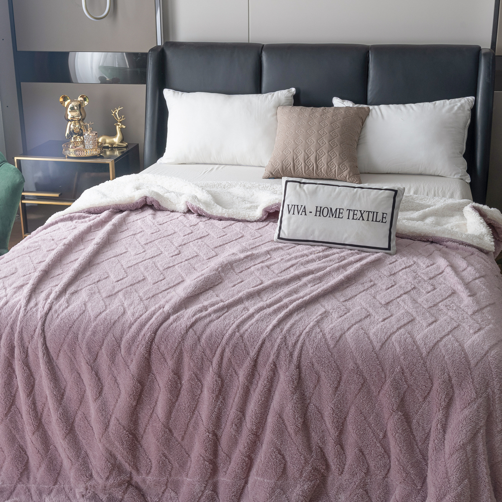 Плед Fluffy бамбуковая микрофибра FL001