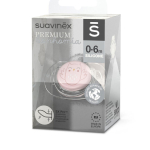 Пустышка анатомическая Suavinex Bonhomia розовый, 0-6 мес