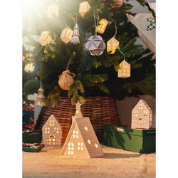 Набор елочных украшений из бумаги Fashion moments из коллекции New Year Essential, 3 шт.