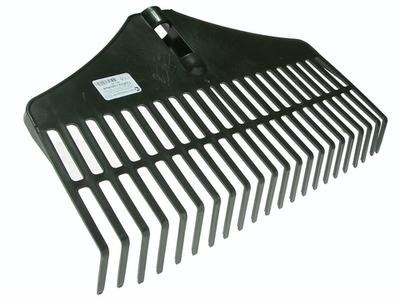 Грабли садовые пластмассовые 430*230мм 22-х зубые