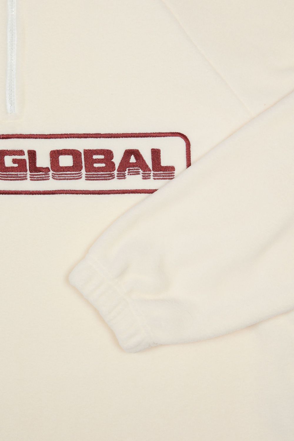 Толстовка Ruff Global Halfzip Fleece cream