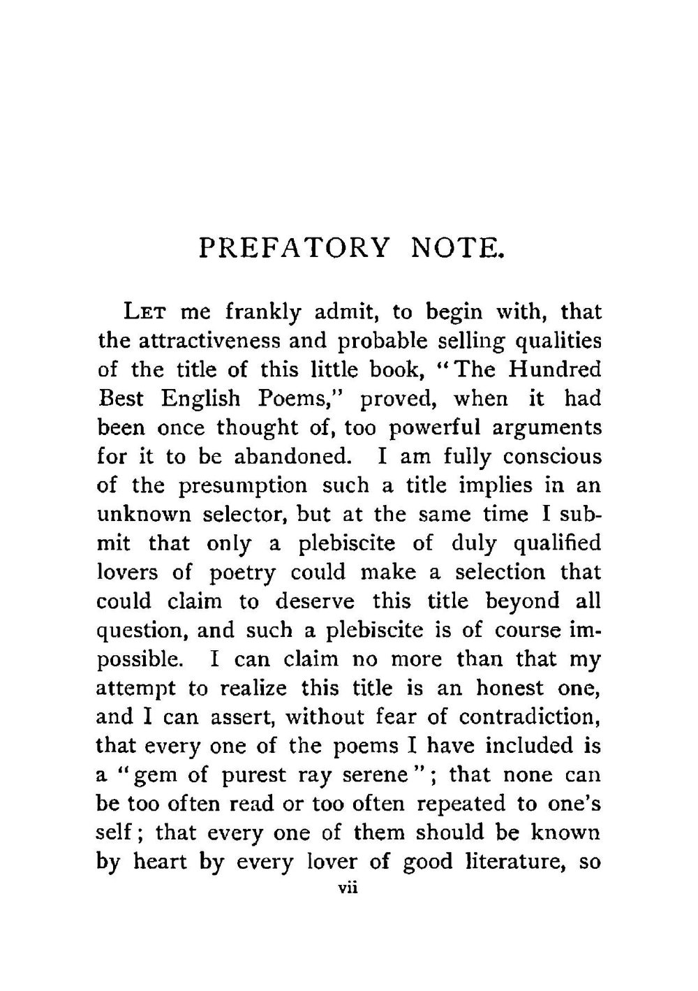 The hundred best English poems | Adam Luke Gowans