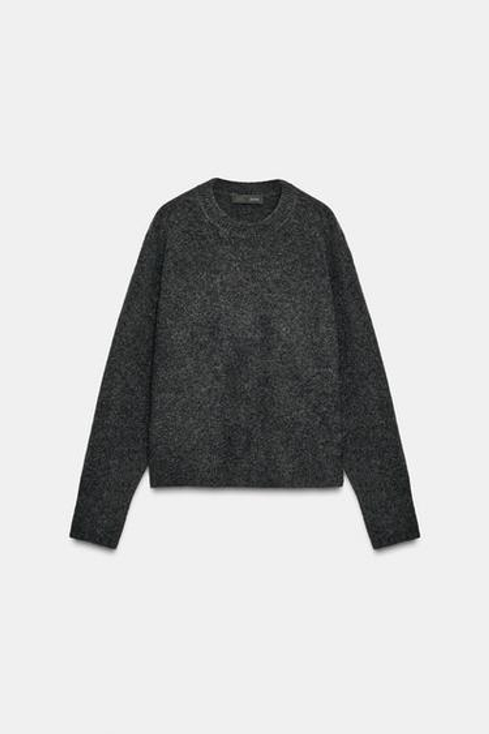 Мягкий трикотажный свитер - ZARA