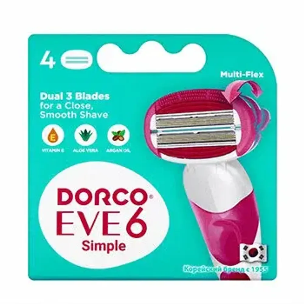 Сменная кассета Dorco EVE6 Simple