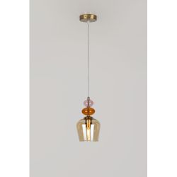 Светильник подвесной (подвес) Rivoli Corina 4114-201 1 х Е27 40 Вт дизайн | Rivoli