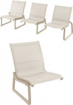 Модуль диванный пластиковый Siesta Contract Pacific Lounge, бежевый