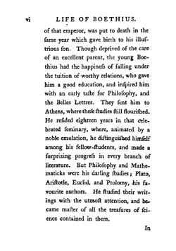 Boethius's Consolation of Philosophy | Boethius Anicius Manlius