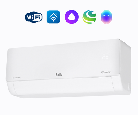 Сплит-система инверторного типа Ballu Odyssey Pro DC BSOI-18HN8/ERP комплект