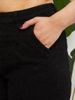 Джинсы с высокой посадкой мом фит бананы