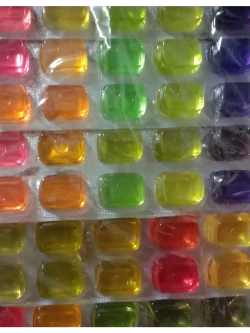 Азиатское желе в пластинах с фруктовыми вкусами 10 шт