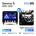Teyes CC2 Plus 10,2" для Nissan Serena 5 2016-2021 (прав)