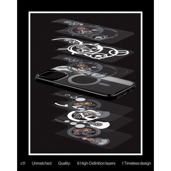 Чехол Spigen c11 Ultra Hybrid T для iPhone 16 Pro Max (ACS09192) Chronos Edition