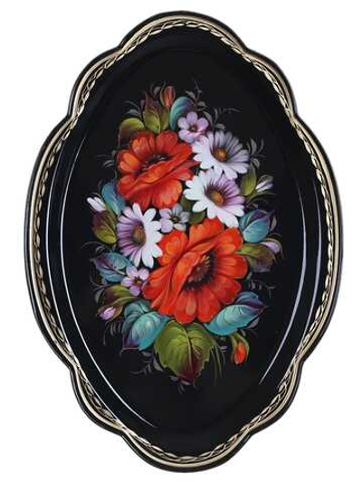 Zhostovo metal tray A11D02032675