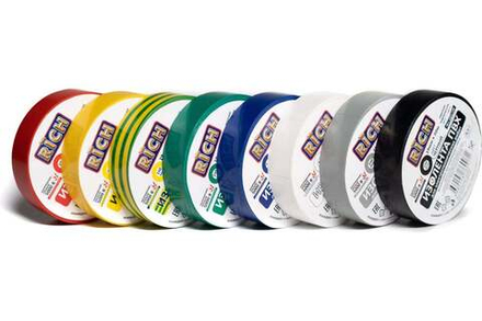 Изолента 19ммх20 м Синяя   Рич